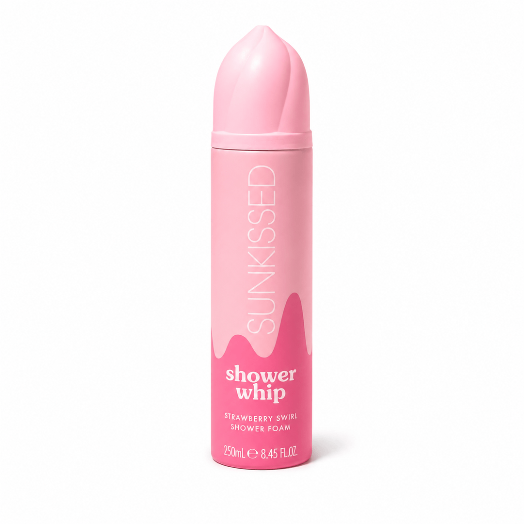 Sunkissed | Strawberry Swirl | Shower Whip Shower Foam 250ml | Creamy Whipped Cleanse & Soft Skin Feel | SU31940