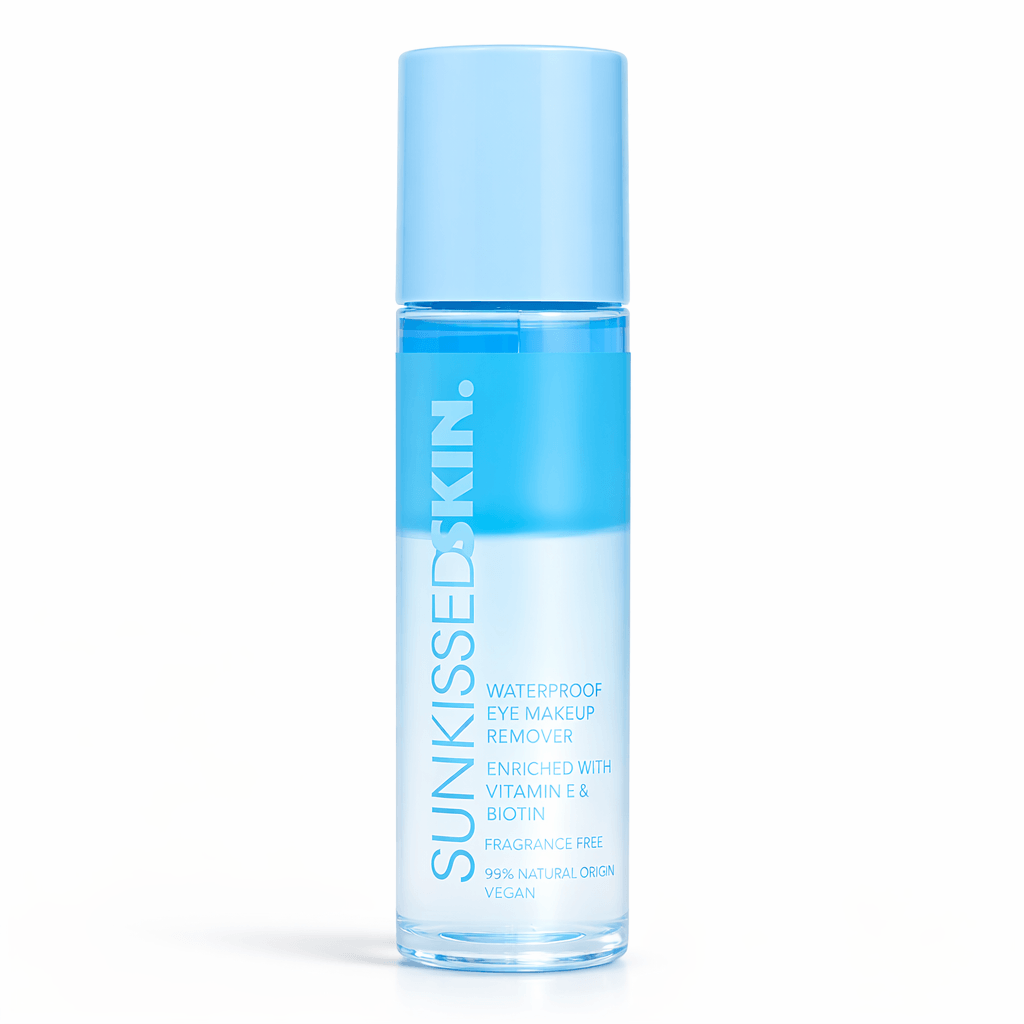 Sunkissed Skin | Waterproof Eye Make-Up Remover 100ml | Vitamin E & Biotin Gentle Cleanse | Fragrance Free | SU31566