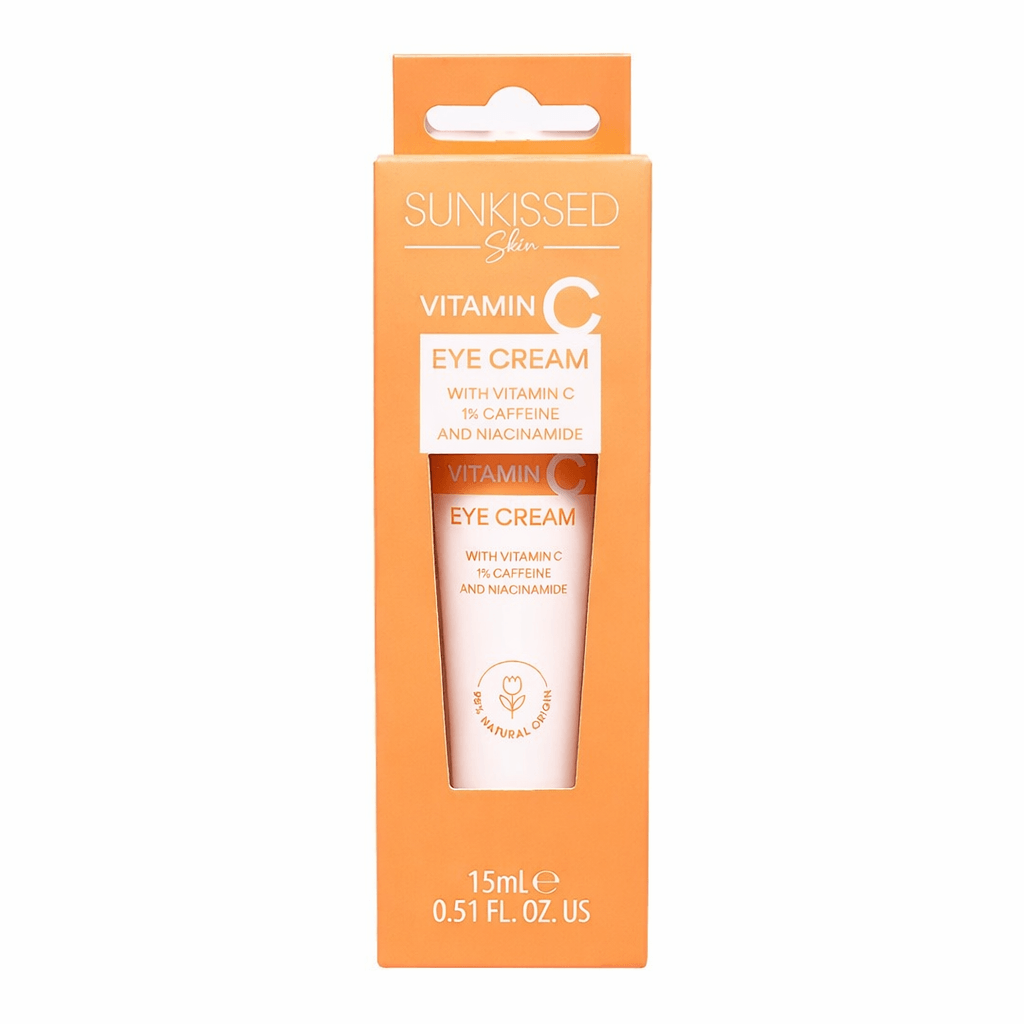 Sunkissed Skin | Vitamin C Eye Cream 15ml | Brightening & De-Puffing Eye Care | SU31849