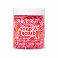 Sunkissed | Soap & Scrub Whipped Body Cleanser | Strawberry Swirl Scent 250g | SU32506