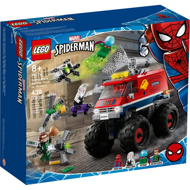 LEGO Super Heroes Marvel Spider-Man Monster Truck Εναντίον Mysterio 76174