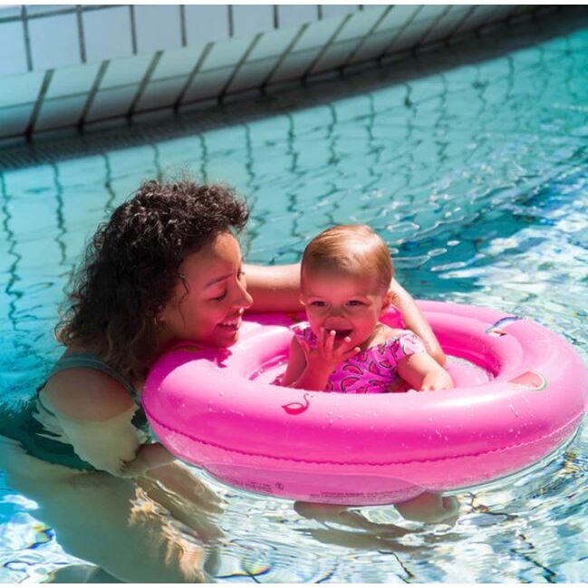 Swim Essentials Σωσίβιο ⌀69εκ. για μωρά από 0-1 ετών "Pink" SWE-2020SE23
