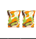 Swim Essentials: Μπρατσάκια για παιδιά από 2-6 ετών - "Orange Camouflage" SWE-2020SE37