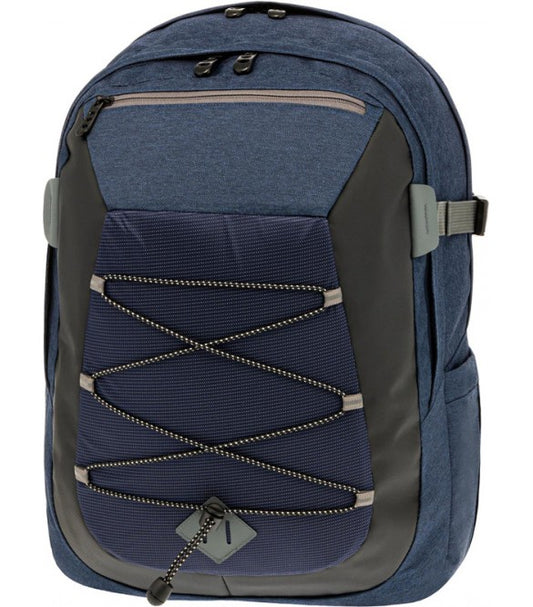 ΣΧΟΛΙΚΗ ΤΣΑΝΤΑ POLO ΠΛΑΤΗΣ NIRVANA ΣΚΟΥΡΟ ΜΠΛΕ 901025-5100 (2022)