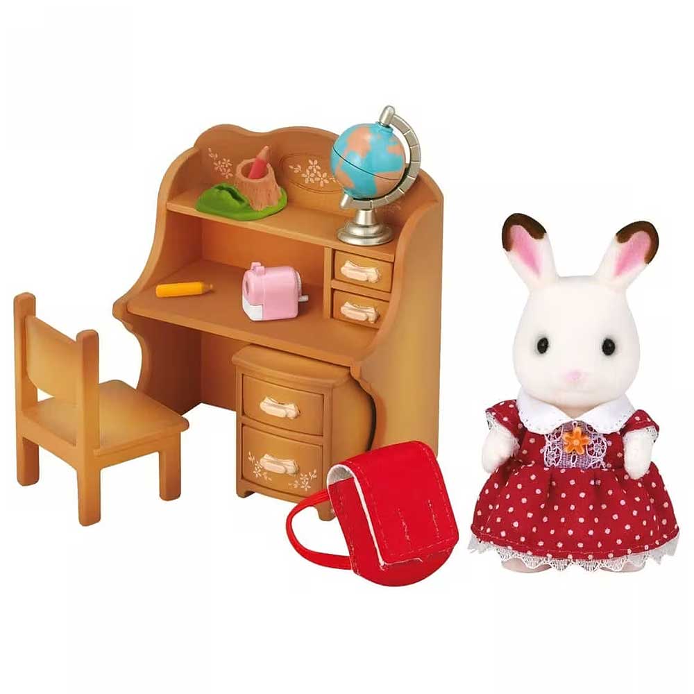Chocolate Rabbit Sister Set (Desk)