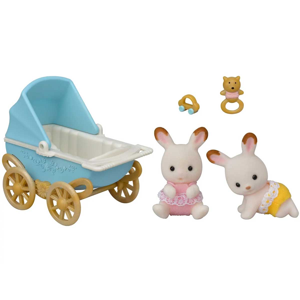 Chocolate Rabbit Twins Set