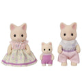 Floral Cat Family Trio