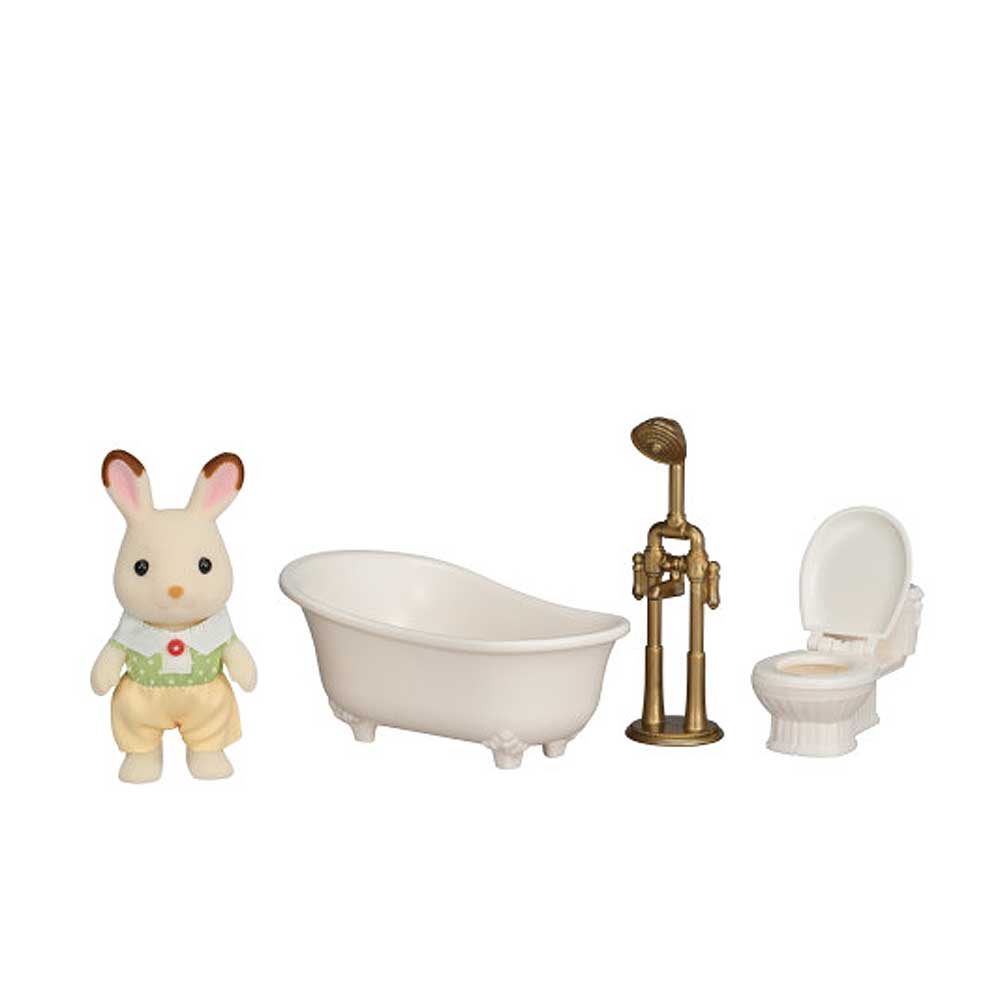Chocolate Rabbit Boy's Bath Time Set