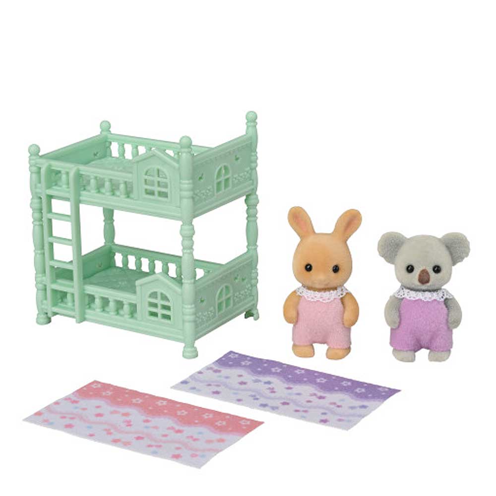 Sunny Rabbit Baby's Bunk Bed Set