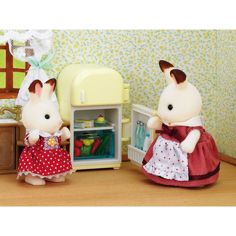Epoch Sylvanian Families Chocolate Rabbit Μαμά Με Ψυγείο 5014