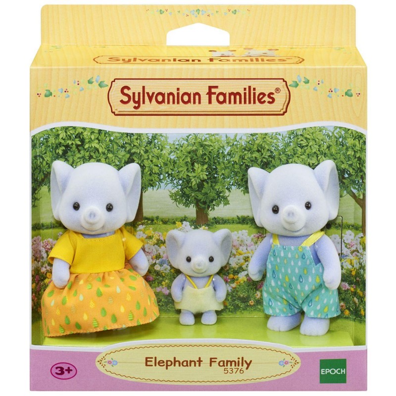 Epoch Sylvanian Families: Elephant Family Οικογένεια Ελεφάντων 5376