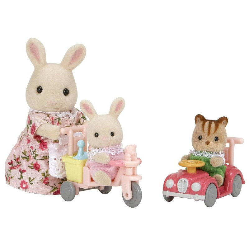 Epoch Sylvanian Families: Μαμά Και Μωρά Με Ποδηλατάκια 5040