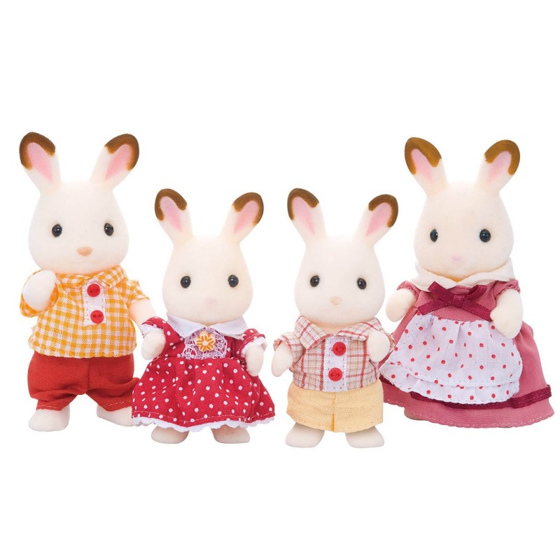 Epoch Sylvanian Families: Οικογένεια Σοκολατο – Λαγούδιων 4150