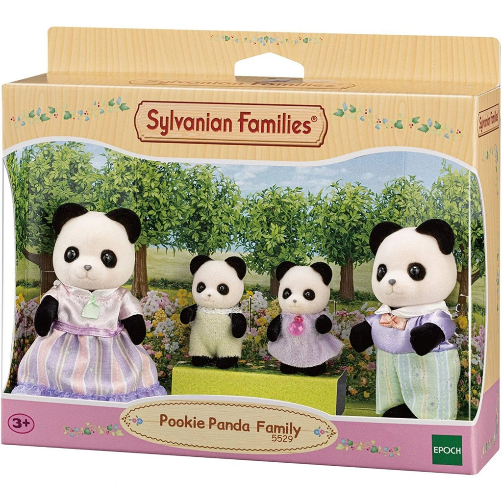 Epoch Sylvanian Families: Pookie Panda Family 5529