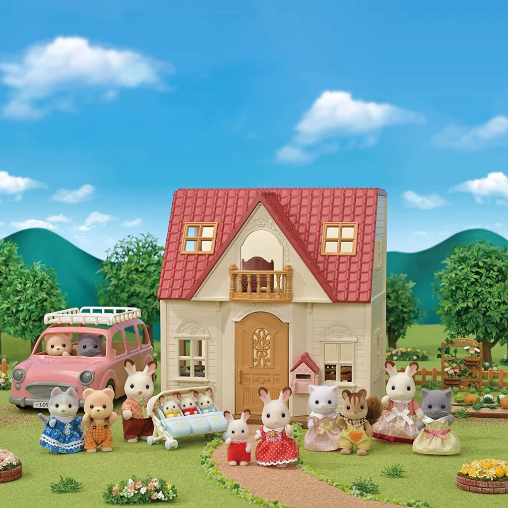 Epoch Sylvanian Families Red Roof Cosy Cottage – Σπίτι Του Αγρού Με Κόκκινη Σκεπή 5567