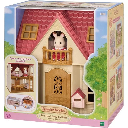 Epoch Sylvanian Families Red Roof Cosy Cottage – Σπίτι Του Αγρού Με Κόκκινη Σκεπή 5567