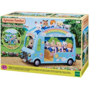 Epoch Sylvanian Families: Sunshine Nursery Bus – Χαρούμενο Σχολικό Λεωφορείο 5317