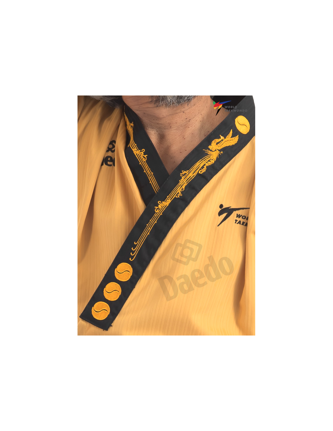 TA3099 Grand Master Poomsae Dobok With Phoneix Embroidery (CE)