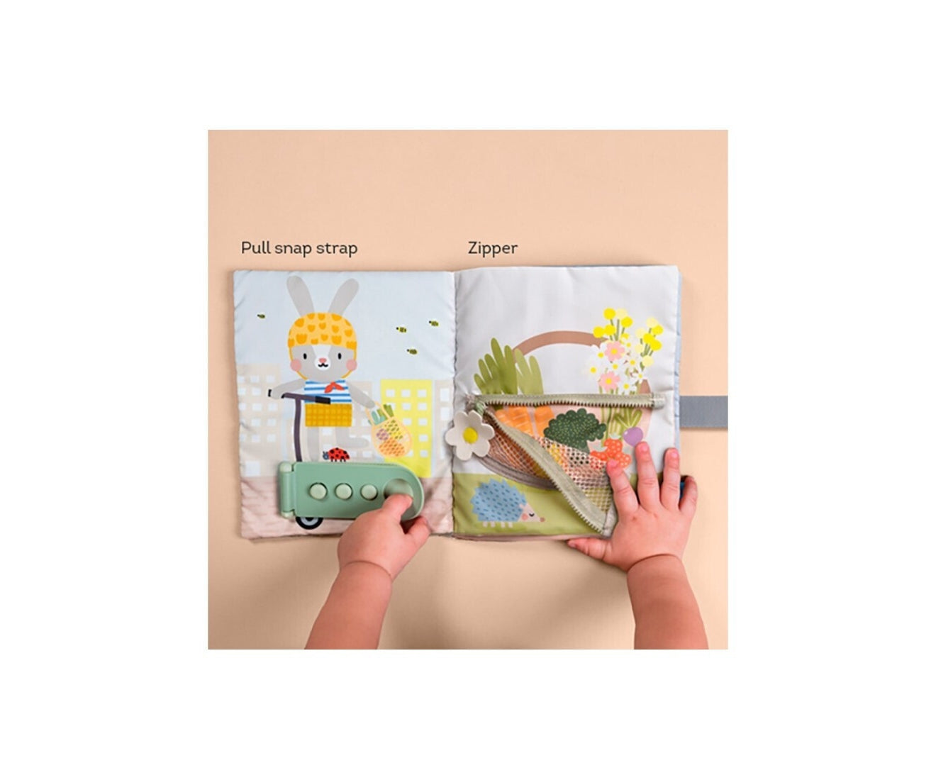 Taf Toys Βιβλίο Δραστηριοτήτων My 1st Busy Book  T-13355