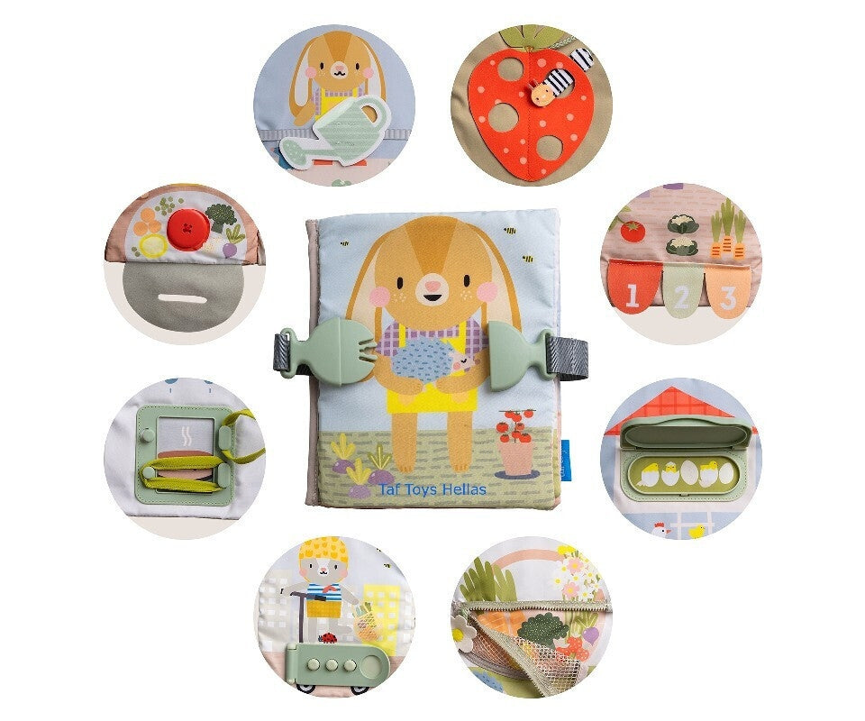 Taf Toys Βιβλίο Δραστηριοτήτων My 1st Busy Book  T-13355