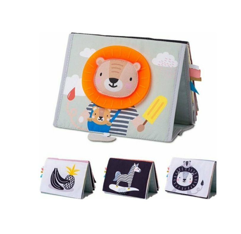 Taf Toys Βιβλίο Δραστηριοτήτων Savannah Tummy Time Book  T-12705