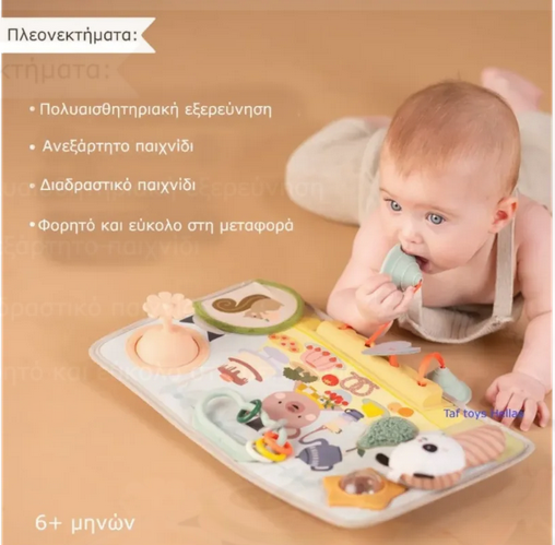 Taf Toys Βρεφικό Παιχνίδι Buckle Board T-13295