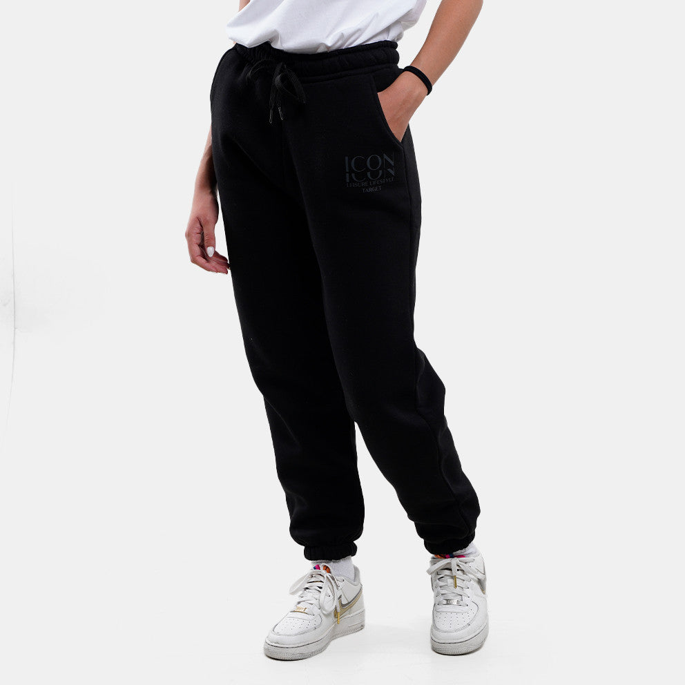Target Γυναικείο Παντελόνι Φόρμας Cuffed Pants Fleece Icon