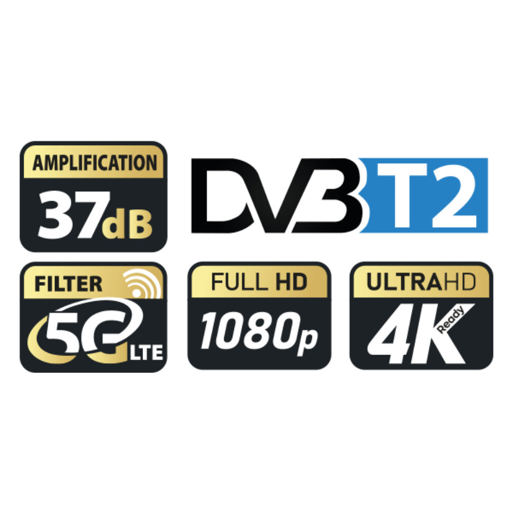 Ψηφιακή Κεραία UHF - Telemax Ampli-Max 5G DVB-T2