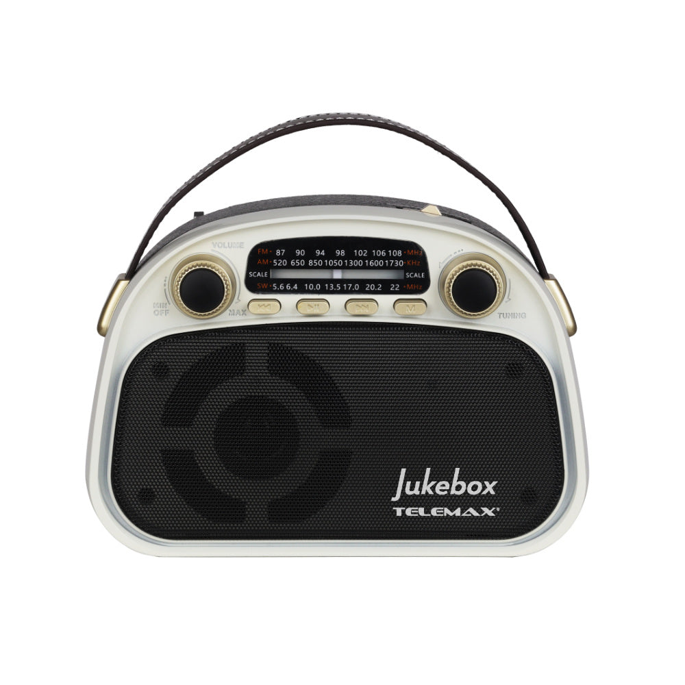 Φορητό Ραδίοφωνo Retro με Bluetooth Telemax Jukebox VX-1982