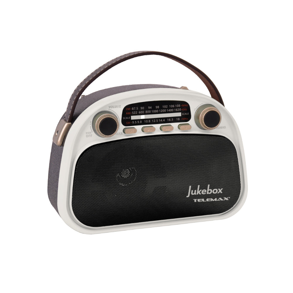 Φορητό Ραδίοφωνo Retro με Bluetooth Telemax Jukebox VX-1982