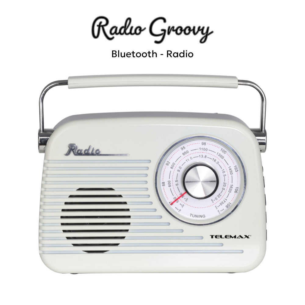 Φορητό Ραδίοφωνo Retro με Bluetooth Telemax VX-2315