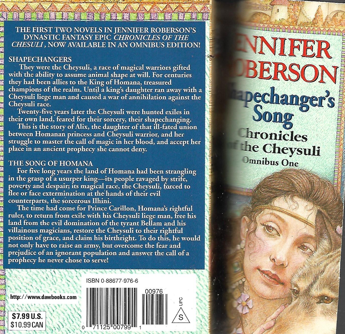 Shapechangers's song: Chronicles of the Cheysuliψ