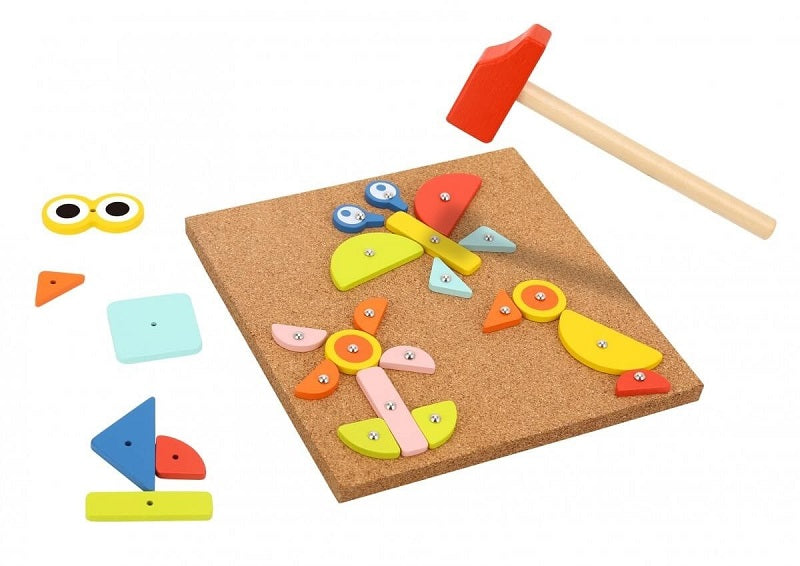 Καρφώματα Με Σφυράκι Tooky Toy TH155