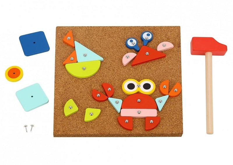 Καρφώματα Με Σφυράκι Tooky Toy TH155
