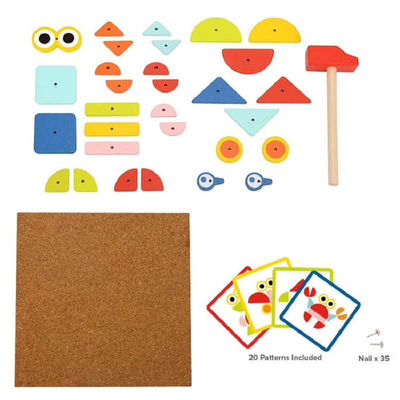 Καρφώματα Με Σφυράκι Tooky Toy TH155
