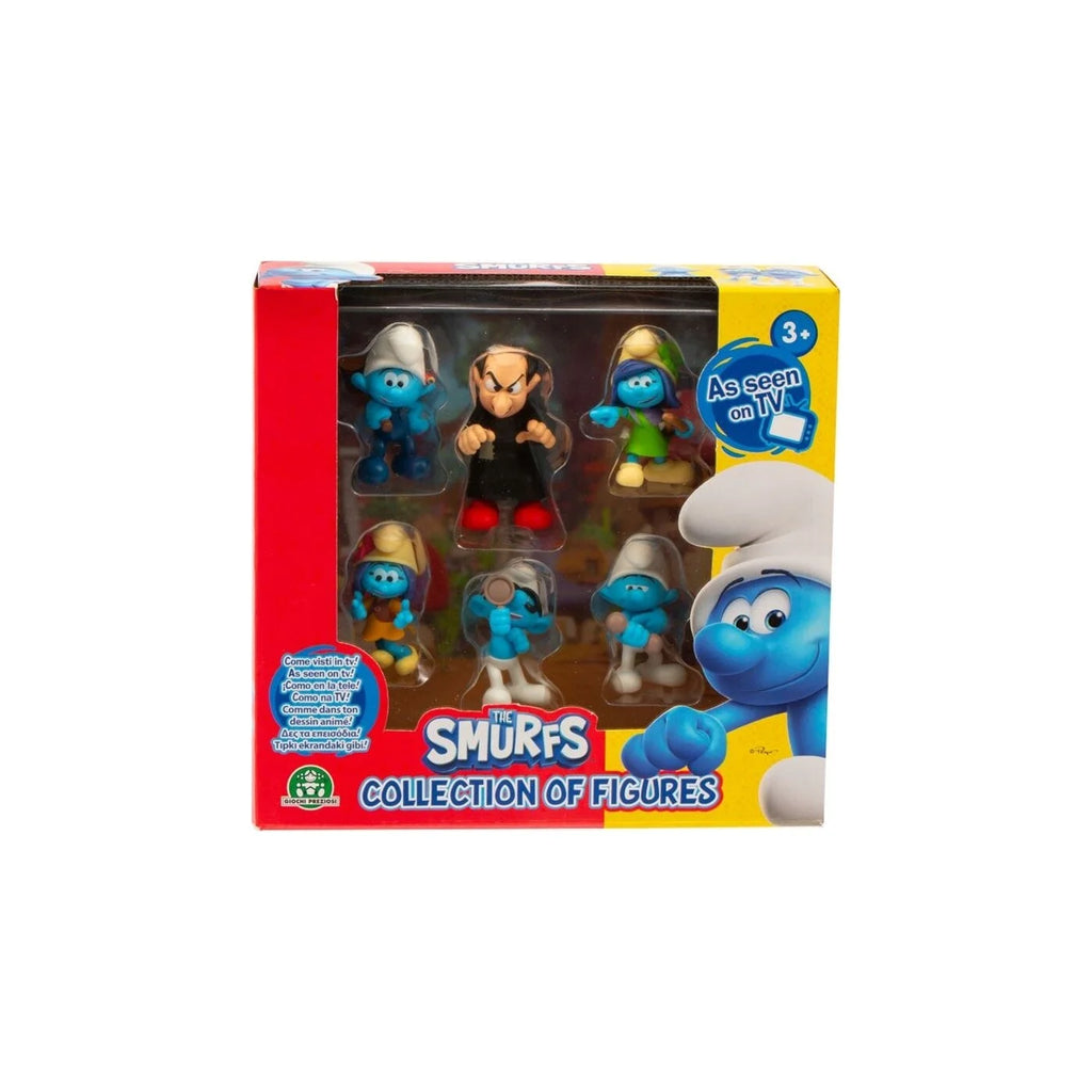 Giochi Preziosi The Smurfs Στρουμφάκια Σετ Με 6 Φιγούρες 5.5Εκ.