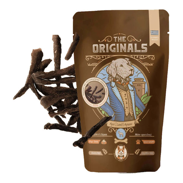 Premium Λιχουδιές Σκύλου The Originals Lamb – Αποξηραμένο Αρνί 60gr