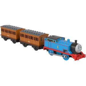 Fisher-Price Thomas And Friends Thomas, Annie, Clarabel Μηχανοκίνητα Τρένα Με 2 Βαγόνια BMK93 / GHK82