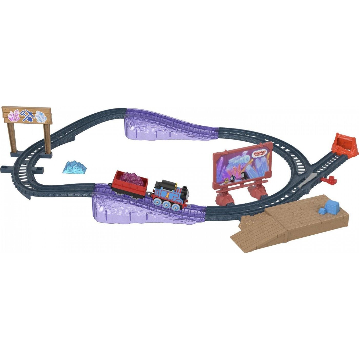 Fisher-Price Thomas The Train Thomas & Friends Crystal Mines Thomas