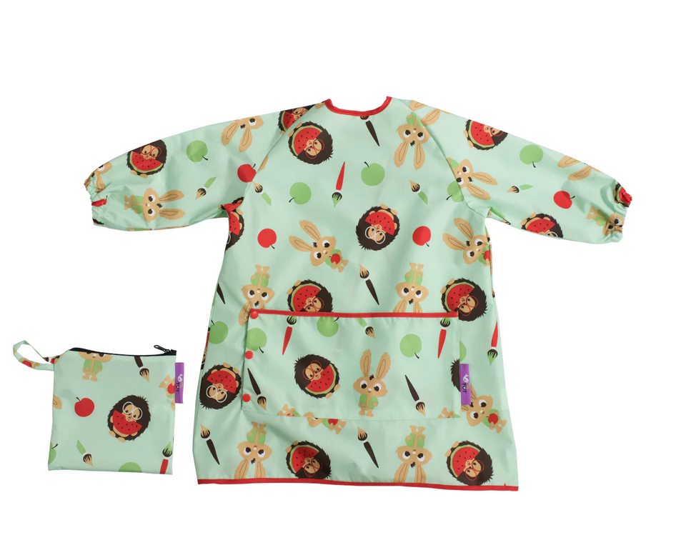 Tidy Tot Μακρυά Σαλιάρα Με Μανίκια Coverall Pistachio Green  6m-3ετών LLBPG