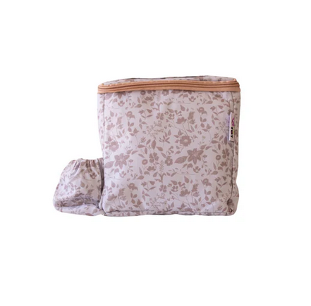 Tidy Tot Bundle Fleur De Jardin Rose Cover &amp; Catch με Πιατάκι και Dinky Cup BLW  WBFJRO