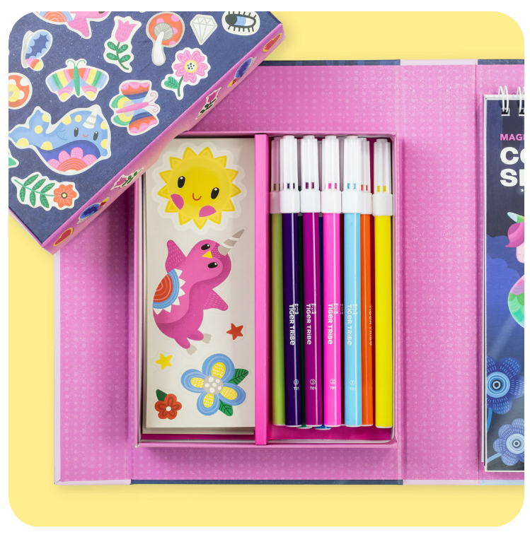 Tiger tribe Colouring Set - Magical Creatures BER-3760270