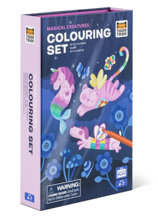 Tiger tribe Colouring Set - Magical Creatures BER-3760270