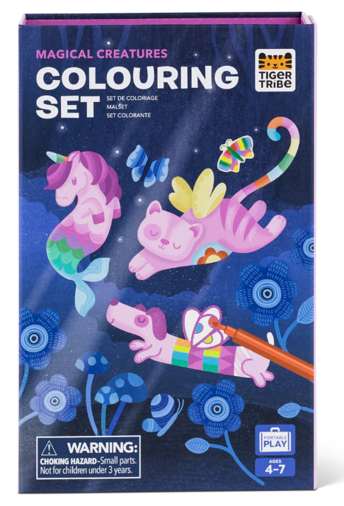Tiger tribe Colouring Set - Magical Creatures BER-3760270