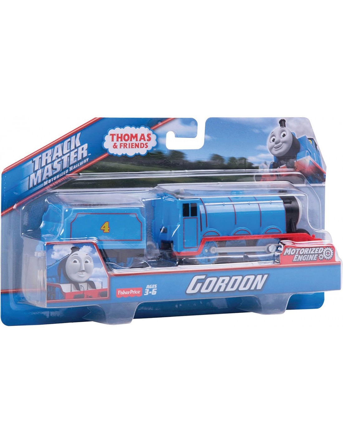 Fisher-Price Τόμας Μηχανοκίνητα Τρένα Με Βαγόνι, Gordon BMK87 / BML09