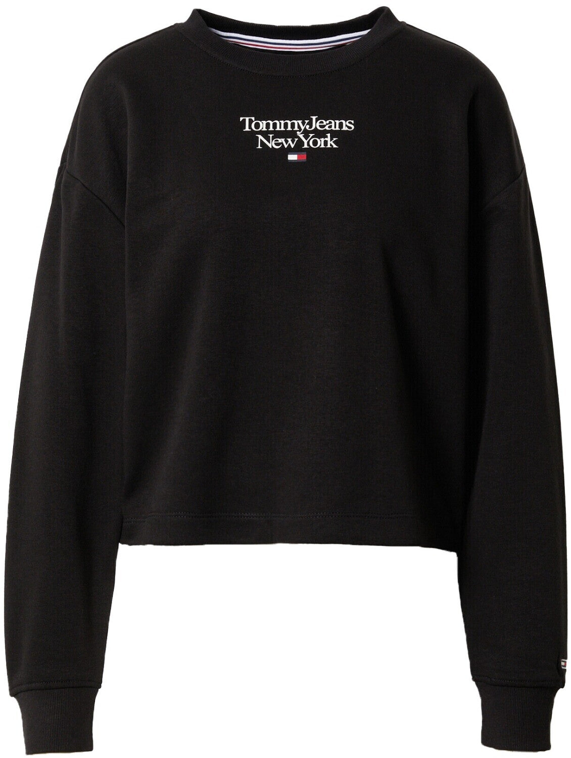 Tommy Jeans Γυναικεία Φούτερ DW0DW14851 Μαύρο Relaxed Fit