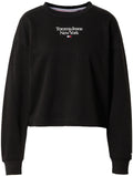Tommy Jeans Γυναικεία Φούτερ DW0DW14851 Μαύρο Relaxed Fit