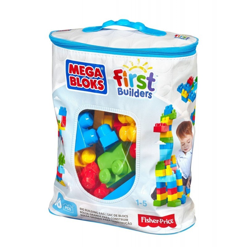 MEGA BLOKS Τουβλάκια – Τσάντα 60 Τεμάχια