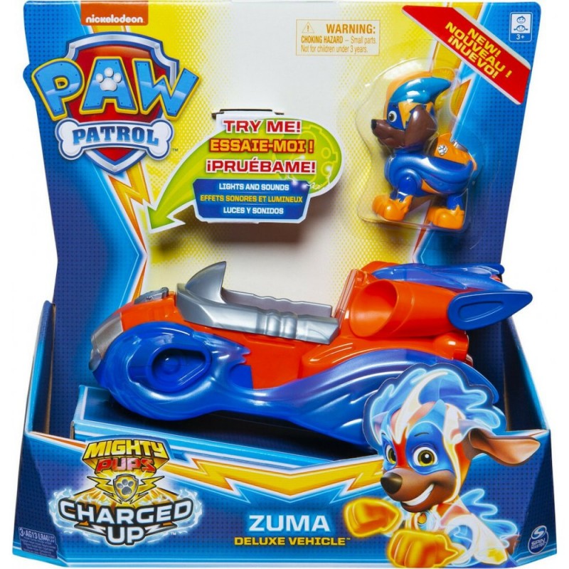 Paw Patrol: Mighty Pups Charged Up – Zuma Deluxe Vehicle (20121277)
