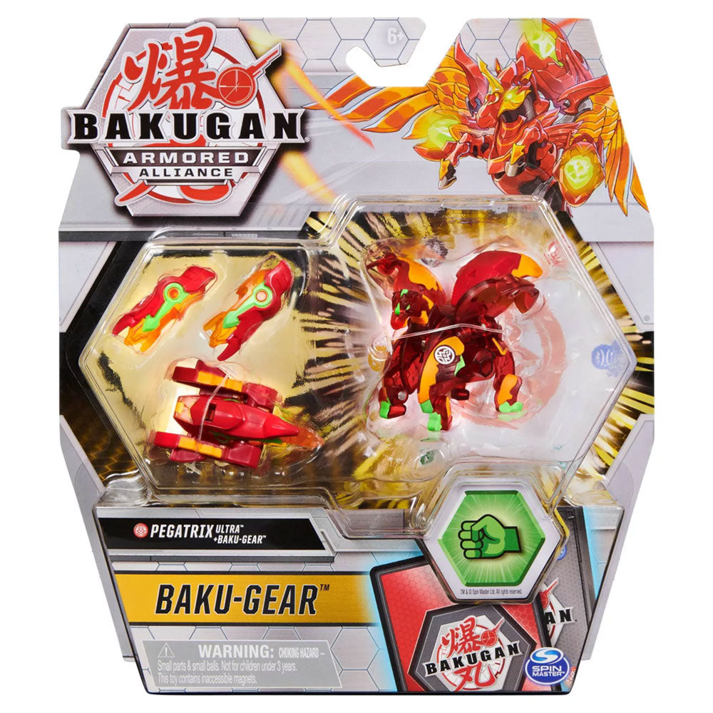 Spin Master Bakugan Armored Alliance: Baku-Gear – Pegatrix Ultra + Baku-Gear